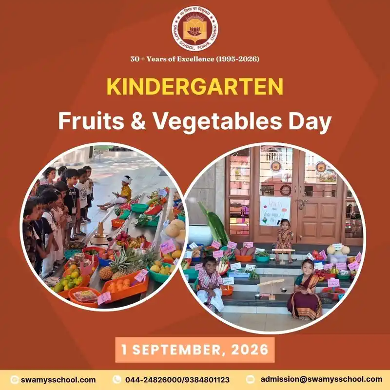 Fruits & Vegetables Day at Swamy’s Brindaven!